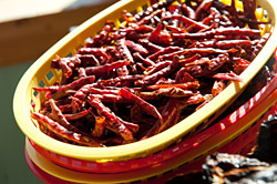 dried chile peppers